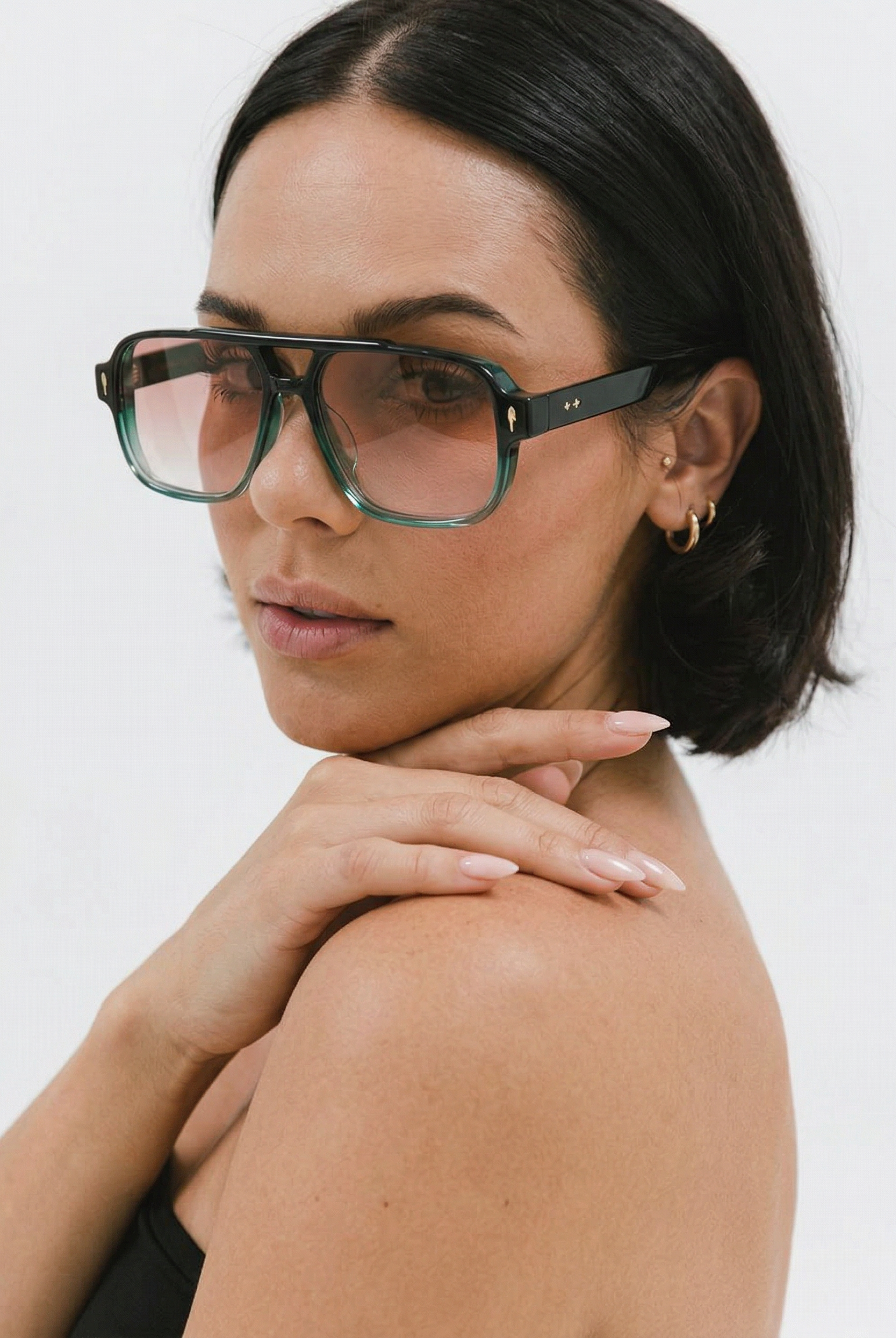 Harlow Sunglasses | Oversized, UV-Protective Acetate Frames 0