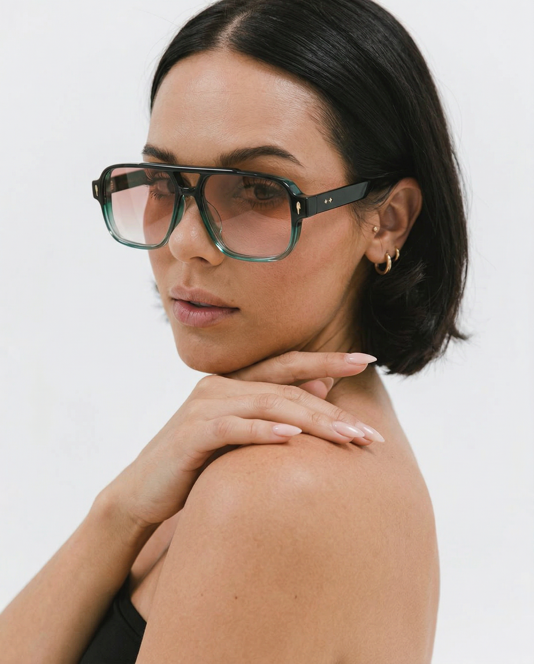 Harlow Sunglasses | Oversized, UV-Protective Acetate Frames 0