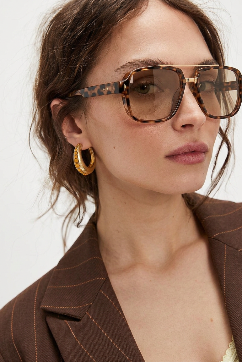 Harlow Sunglasses | Oversized, UV-Protective Acetate Frames 11