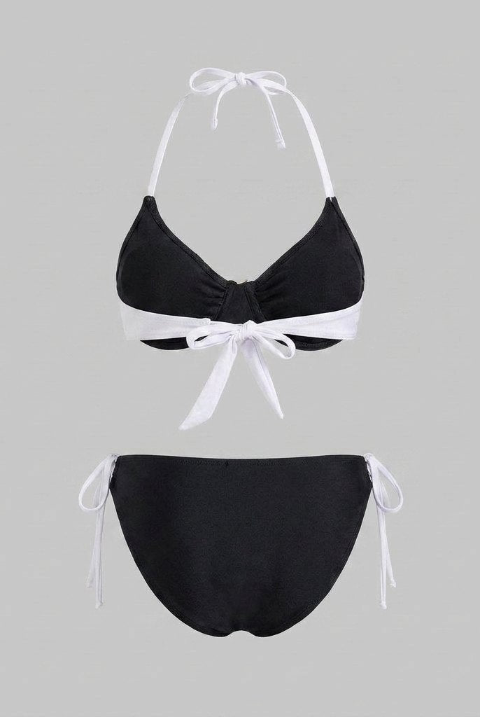 Haven Bikini Set | Halter Neck, Adjustable Tie Closure, Multiple Sizes 1