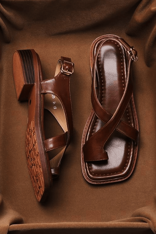 Ivy Sandals for Women | Italian Leather, Orthopedic Footbed 2