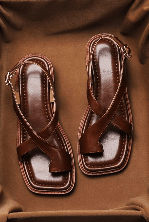 Ivy Sandals for Women | Italian Leather, Orthopedic Footbed 4