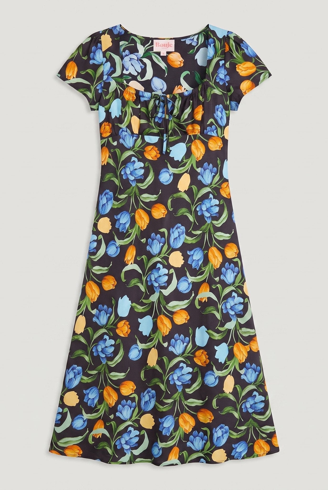 Ivy Summer Dress | Floral Print, Square Neckline, Lightweight 4