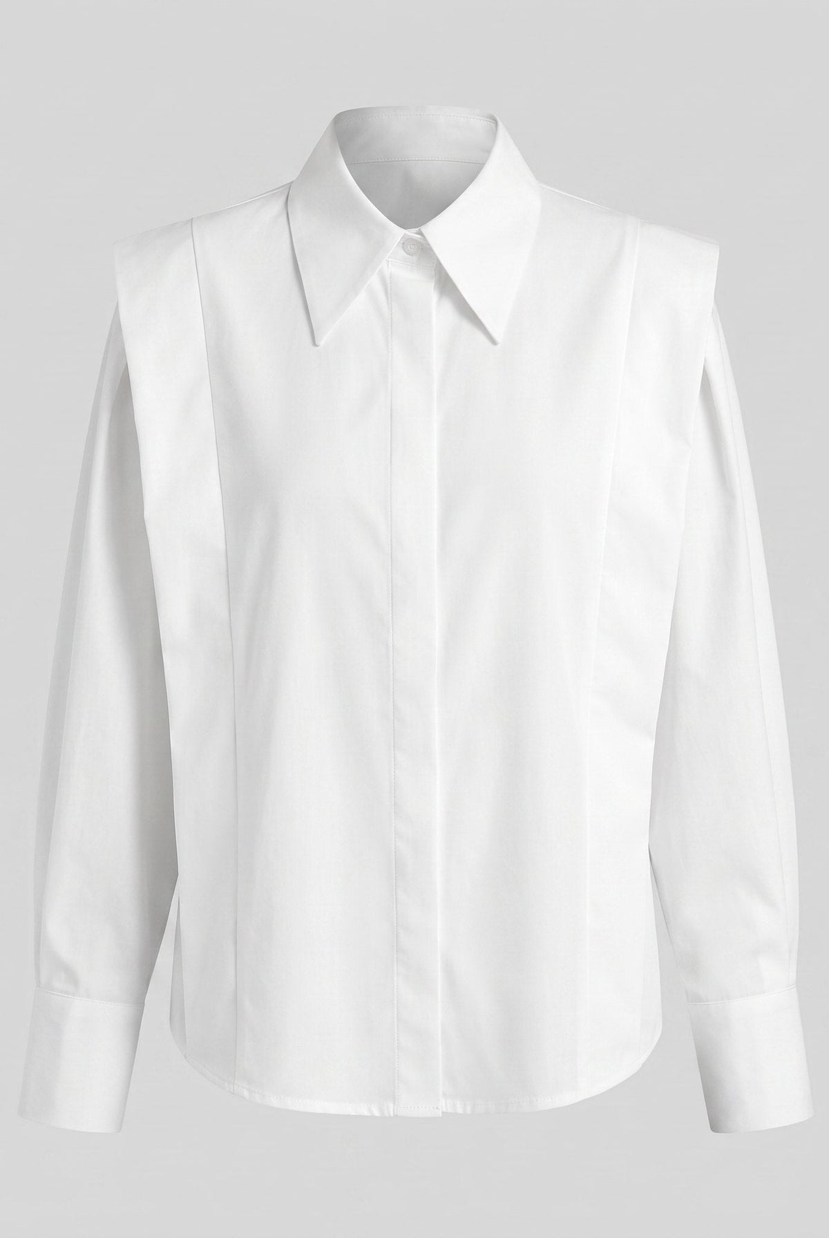 Jara White Blouse | 100% Cotton, Puff Sleeve Top 3