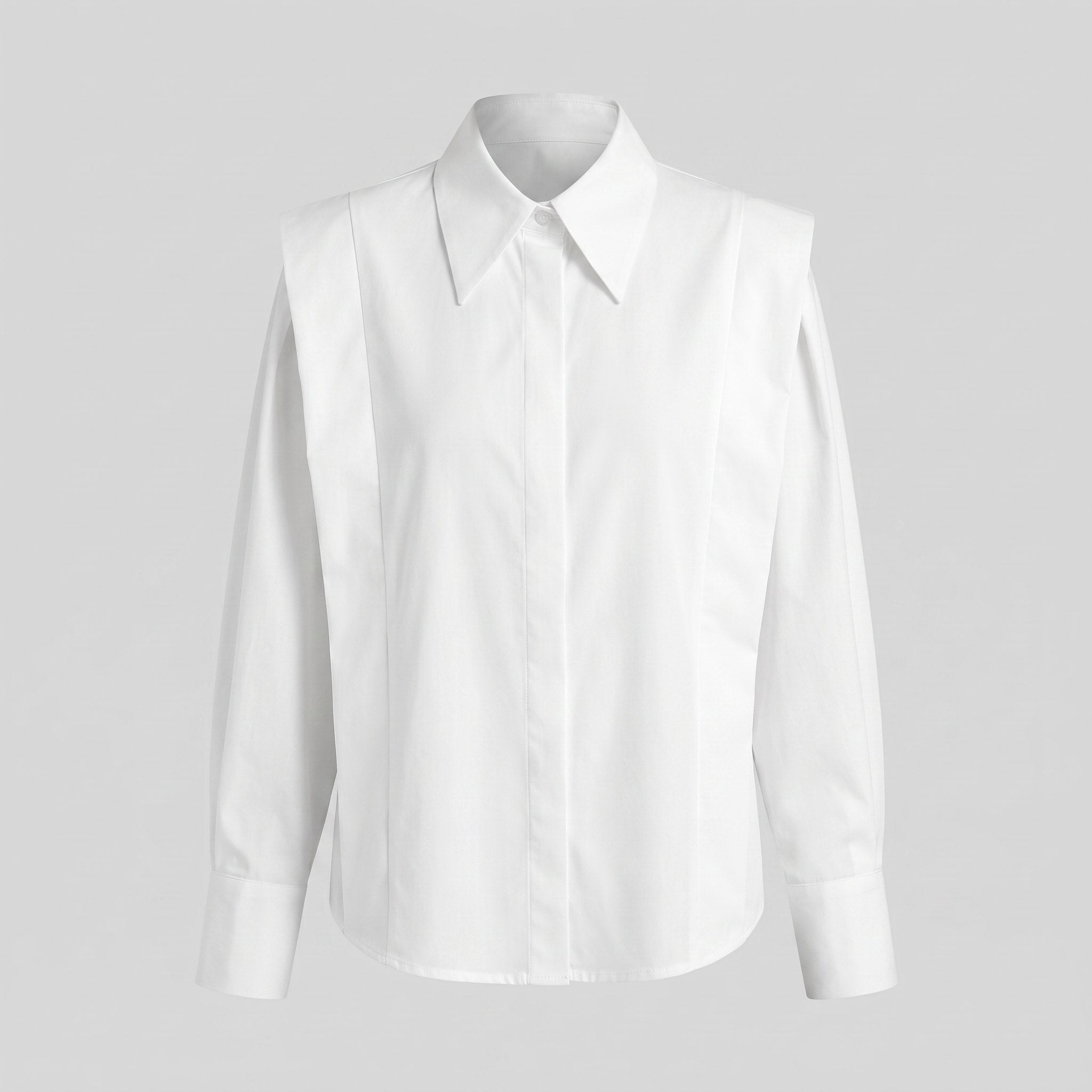 Jara White Blouse | 100% Cotton, Puff Sleeve Top 3