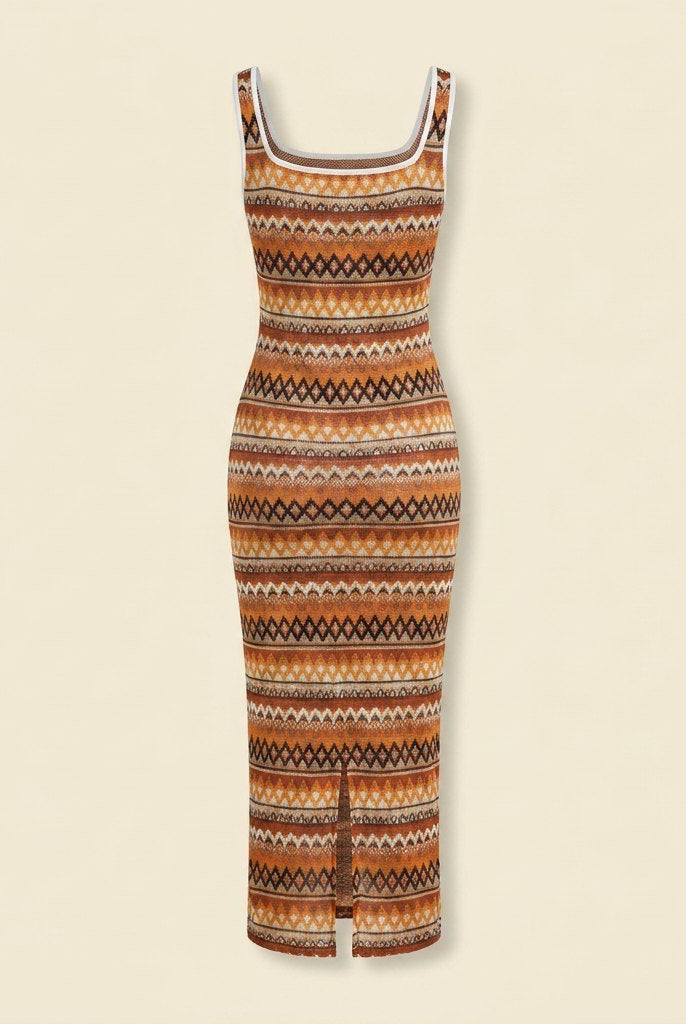 Jovia Maxi Dress | Strapless, Slim Fit, High Side Slit 2