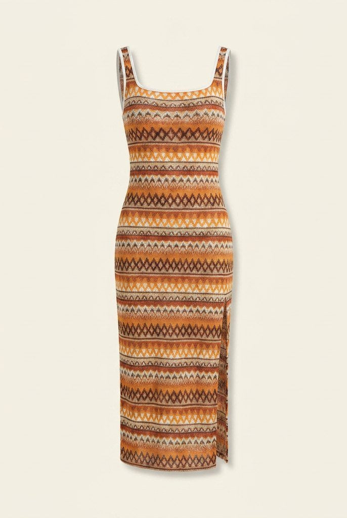 Jovia Maxi Dress | Strapless, Slim Fit, High Side Slit 3