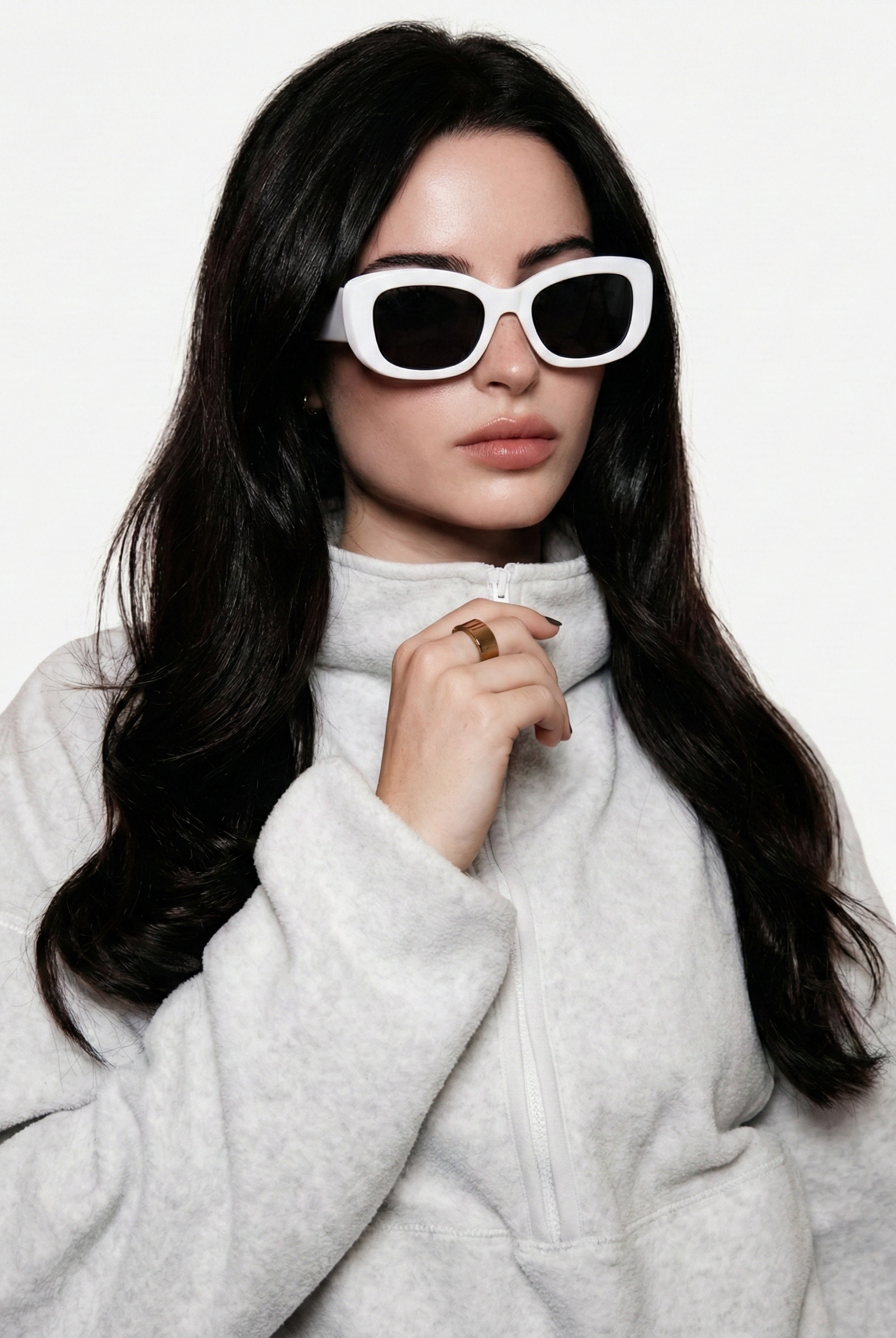 Karma Spade Sunglasses | Oversized Tortoise Frame, UV-Protective Lenses 0