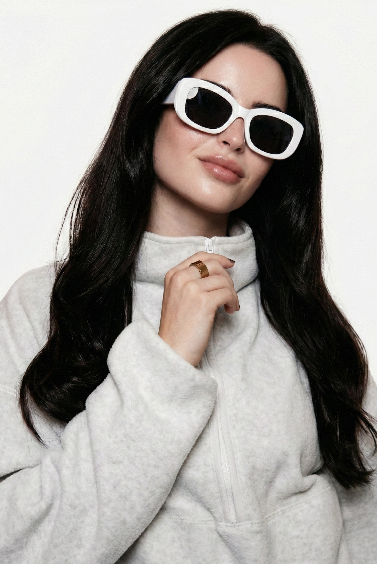 Karma Spade Sunglasses | Oversized Tortoise Frame, UV-Protective Lenses 1
