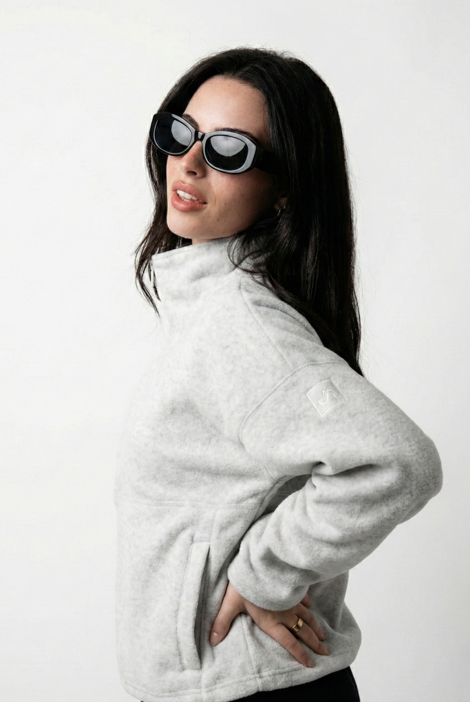 Karma Spade Sunglasses | Oversized Tortoise Frame, UV-Protective Lenses 4