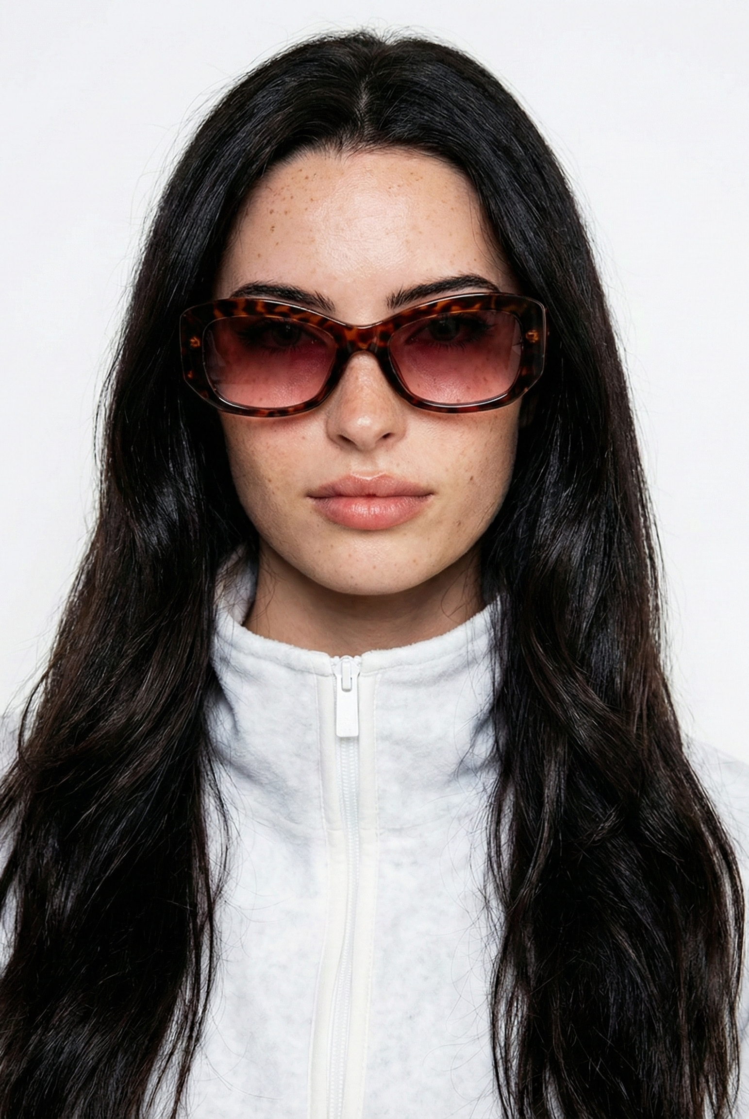 Karma Spade Sunglasses | Oversized Tortoise Frame, UV-Protective Lenses 6