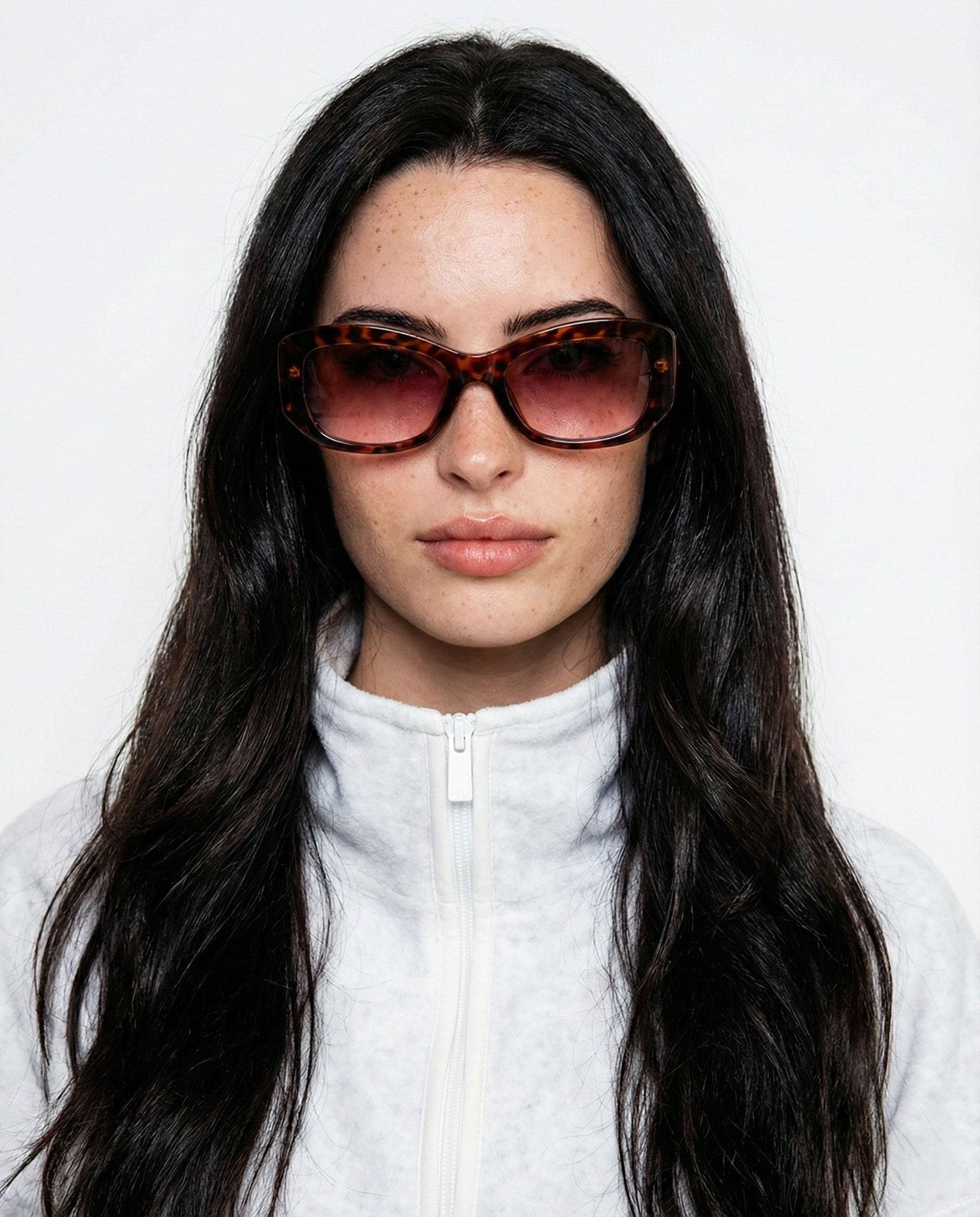 Karma Spade Sunglasses | Oversized Tortoise Frame, UV-Protective Lenses 6