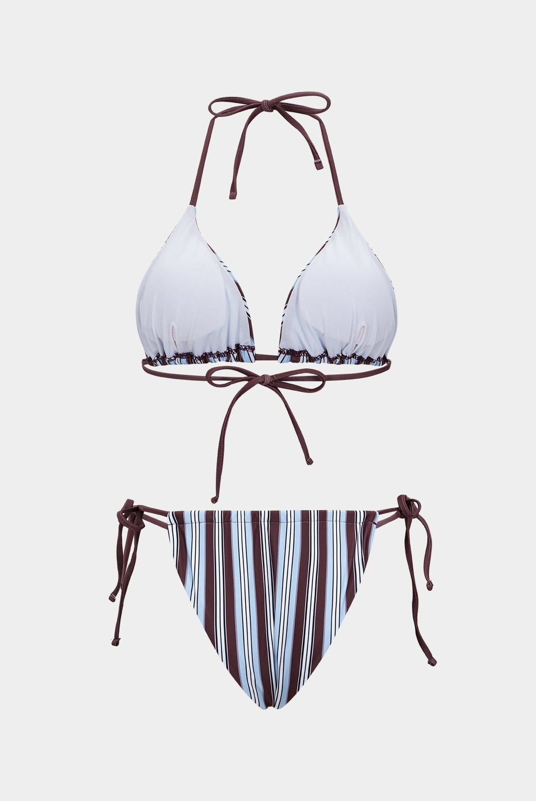 Kora Bikini Set | Opaque Jersey Fabric, Comfortable Tie-Up Design 1