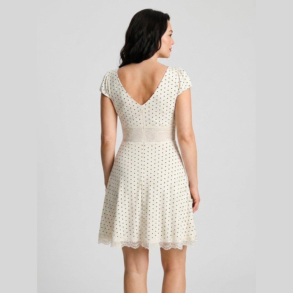 Lara Women's Dress | Lace Mini Dress, Sculpting Fit 2