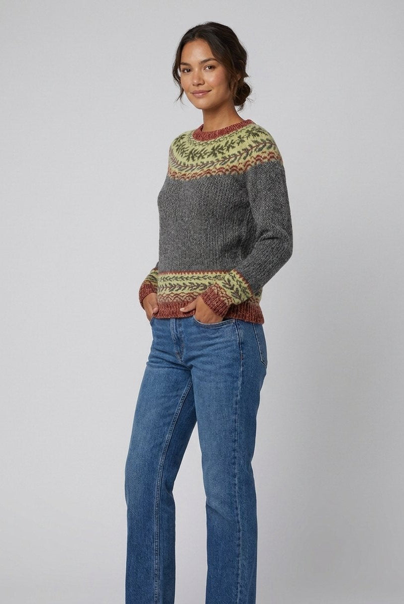 Lara Women's Sweater | Soft Wool Blend, Relaxed Fit 1