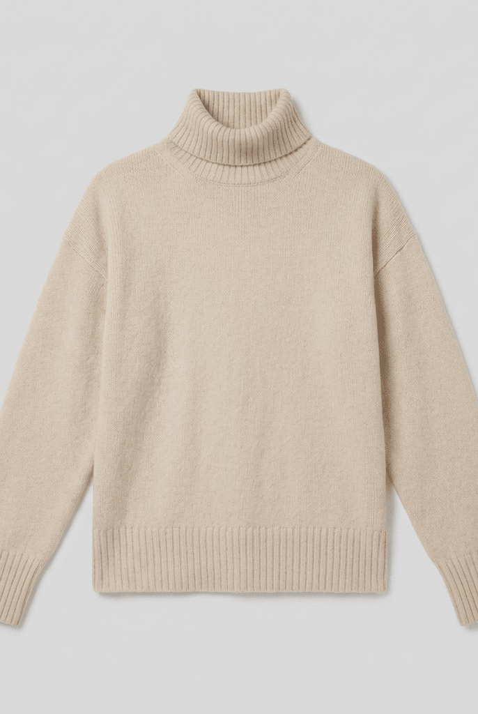 Liora Cashmere Sweater | Soft Turtleneck, Classic Fit for Women 3
