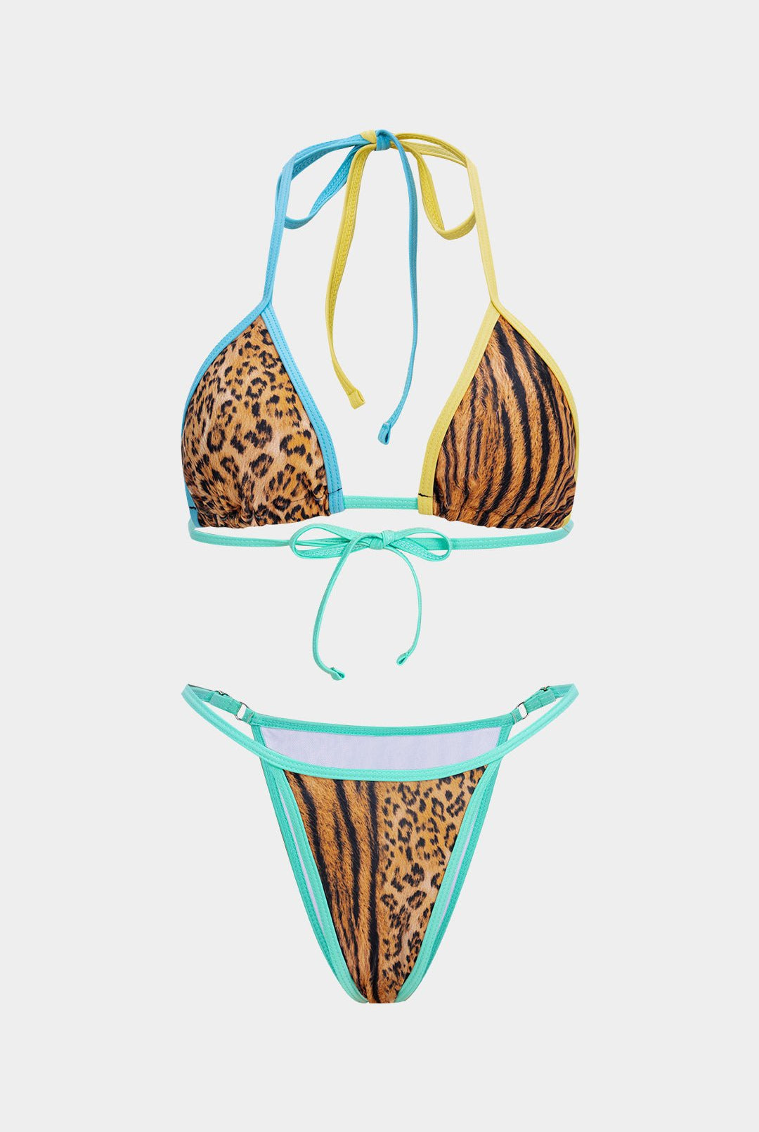 Luna Bikini Set | Opaque Jersey Fabric, Fitted Silhouette 0