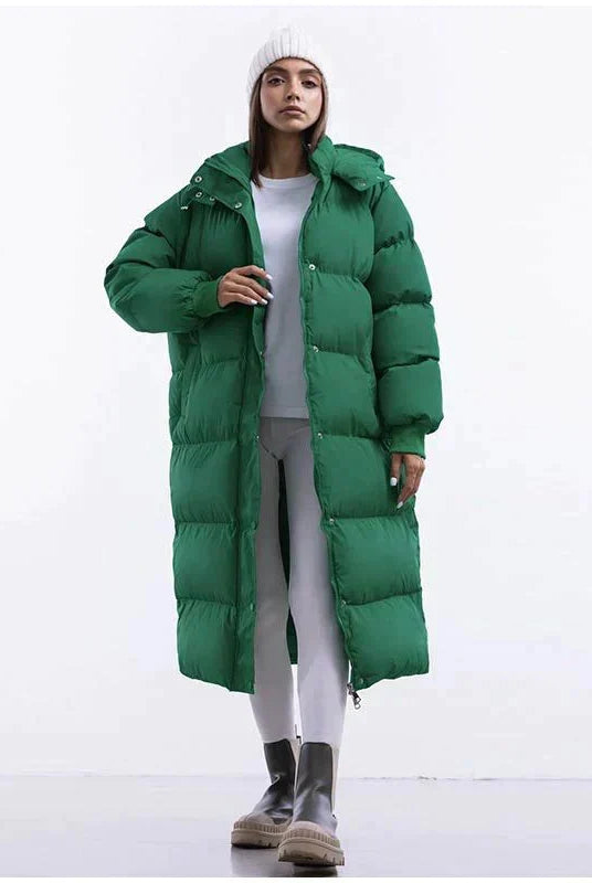 Maja Long Puffer Jacket | Lightweight Down Insulation, Breathable Shell 6