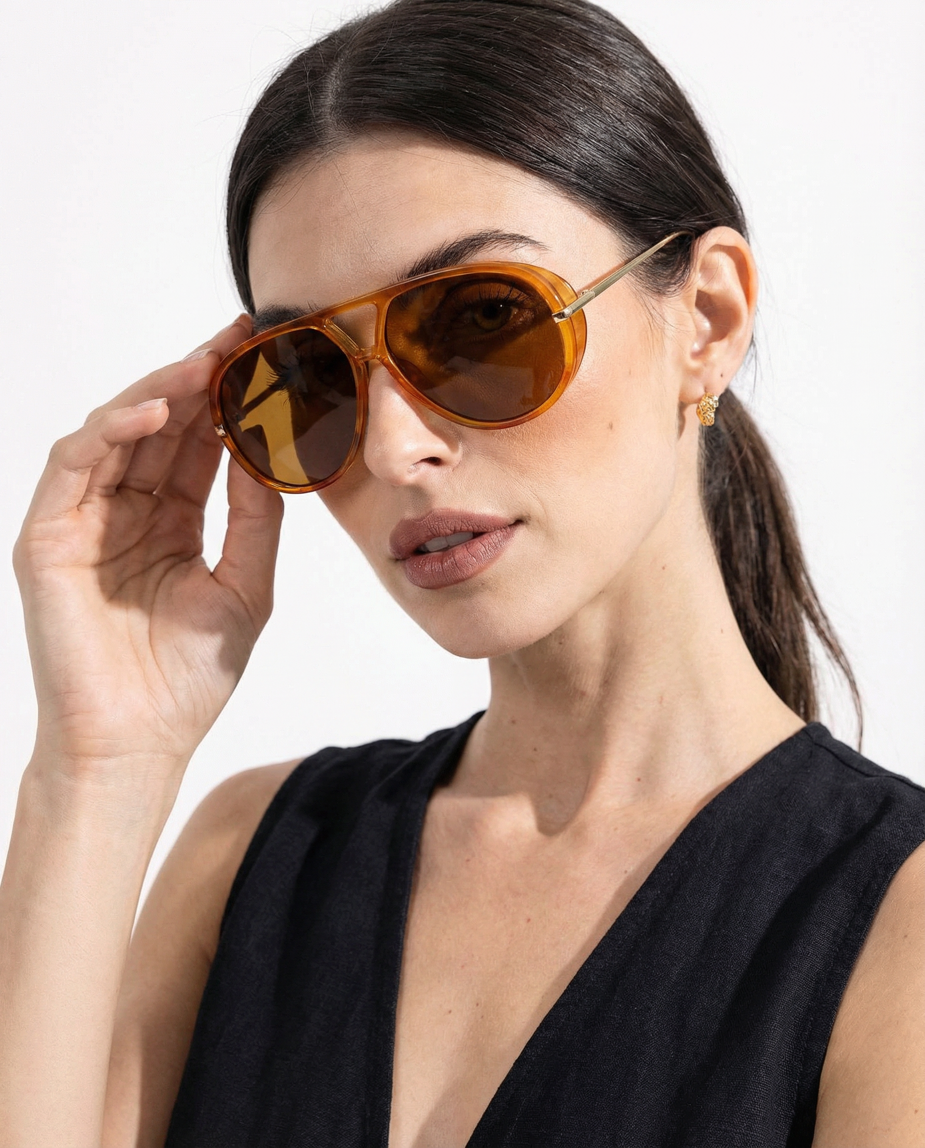 Malibu Aviator Sunglasses | Lightweight, UV-Protective, Oversized 1