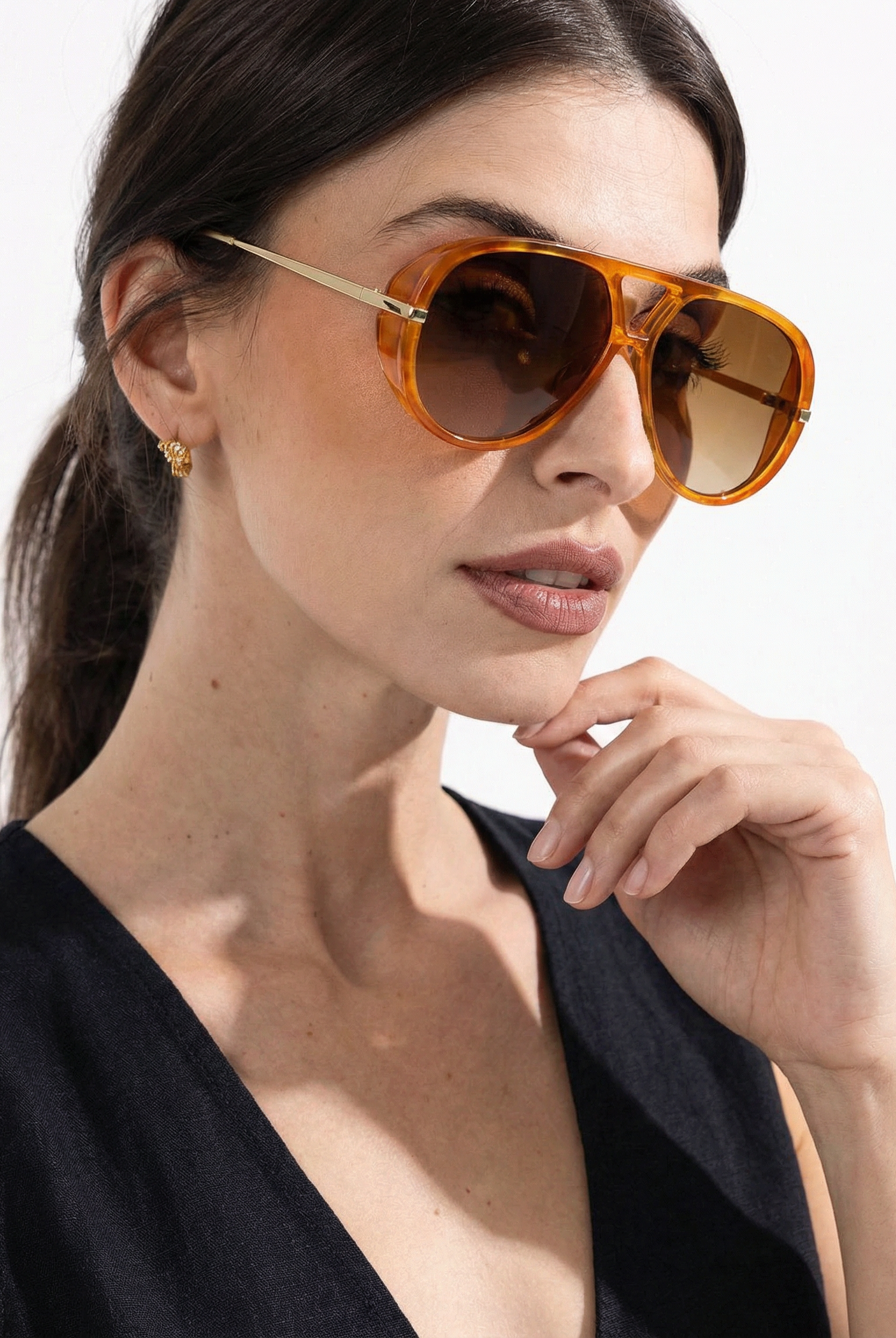 Malibu Aviator Sunglasses | Lightweight, UV-Protective, Oversized 2