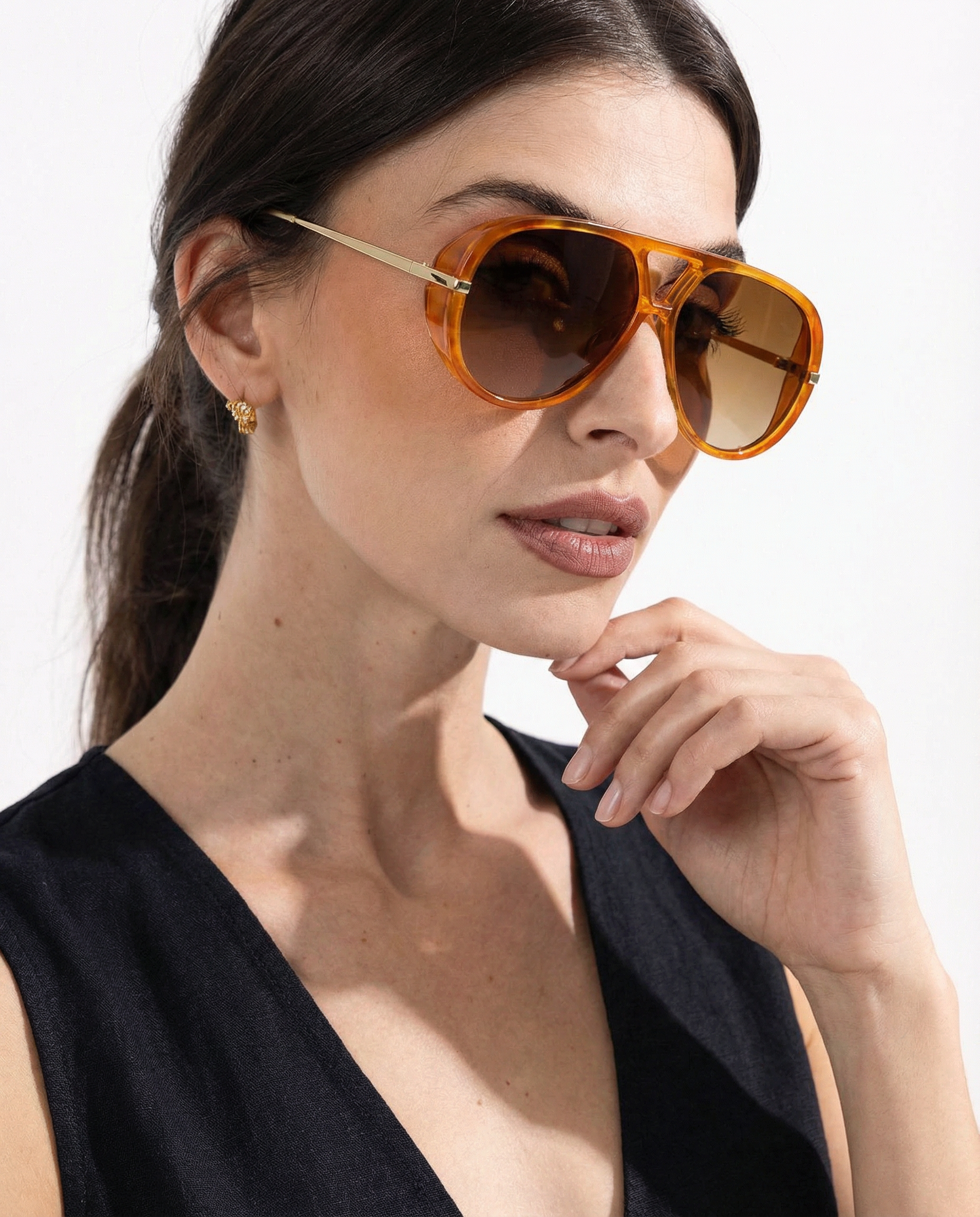 Malibu Aviator Sunglasses | Lightweight, UV-Protective, Oversized 2