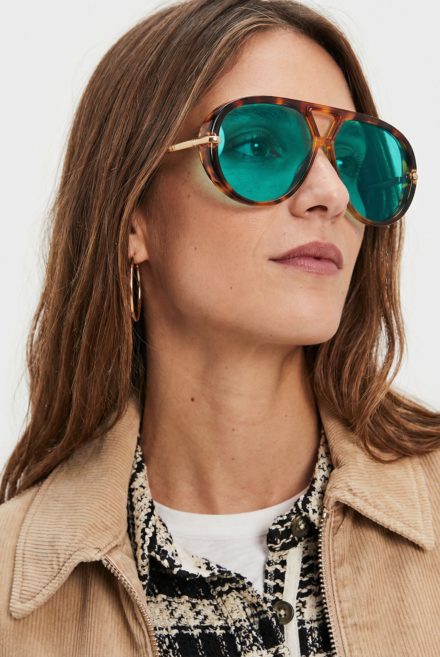 Malibu Aviator Sunglasses | Lightweight, UV-Protective, Oversized 4