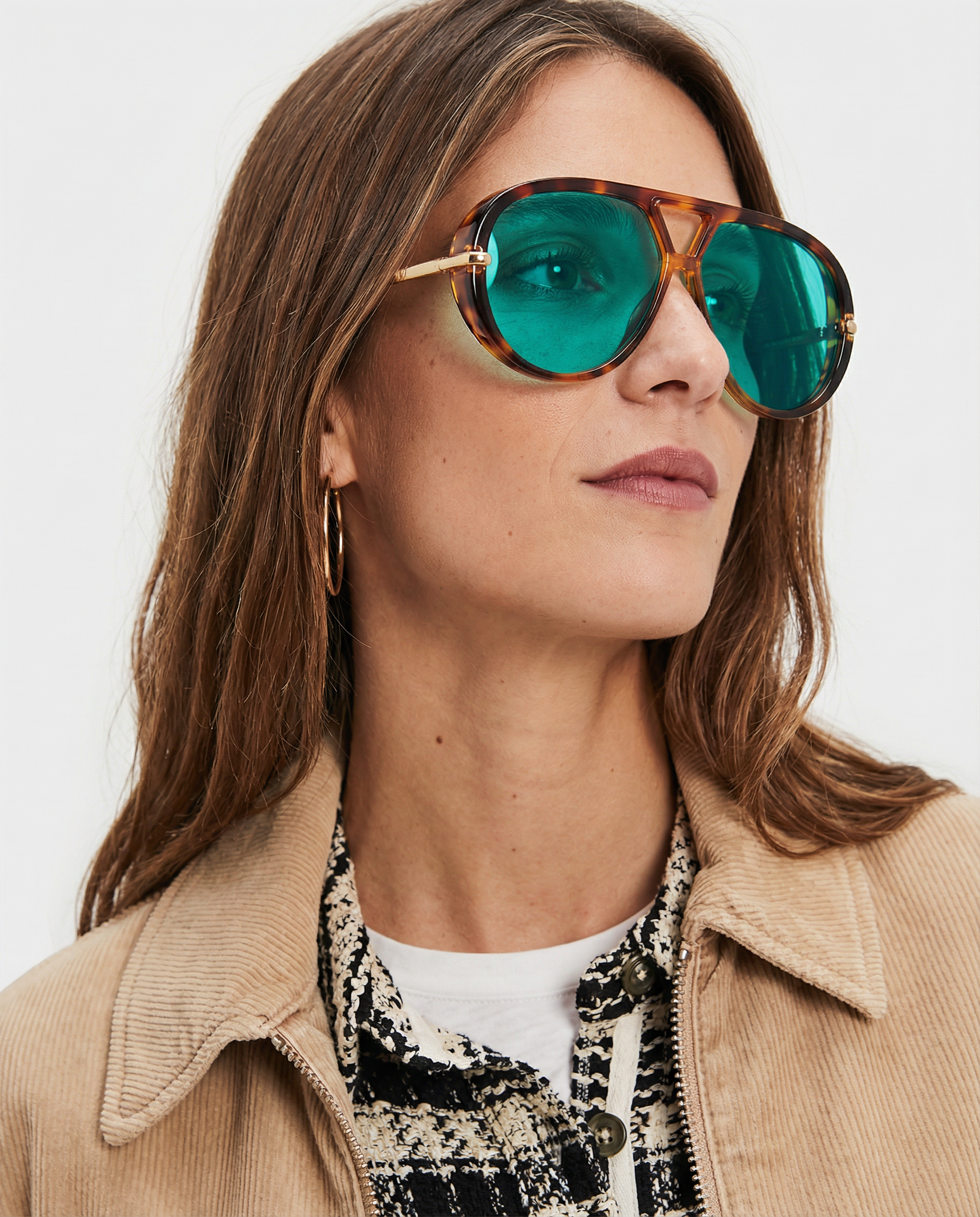 Malibu Aviator Sunglasses | Lightweight, UV-Protective, Oversized 4