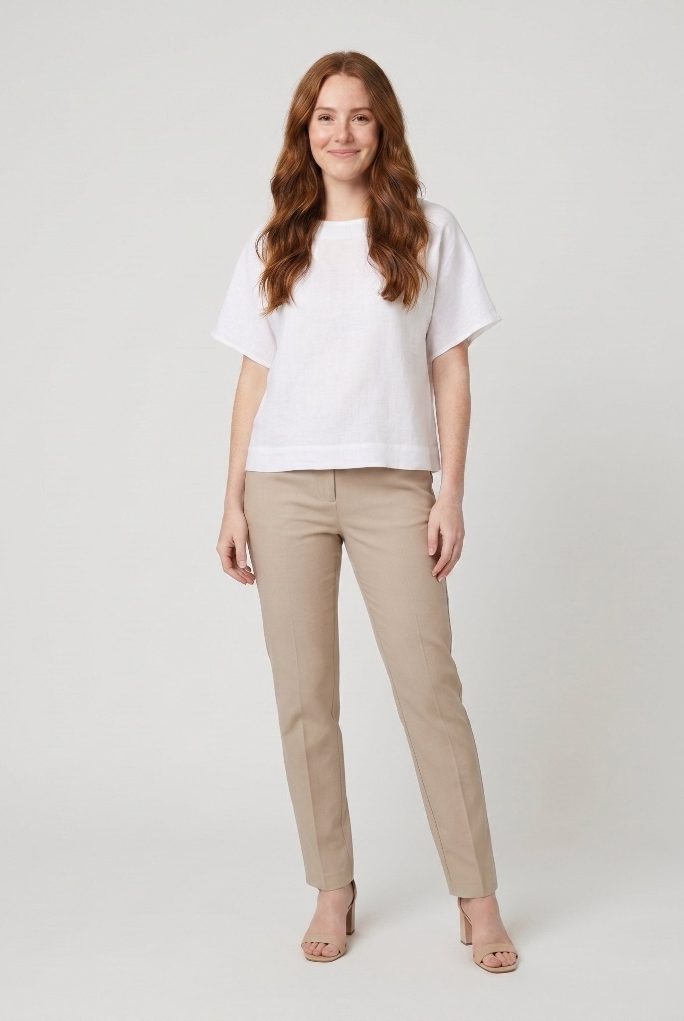 Mira Linen Top | Women's Loose Fit, Breathable Fabric 0