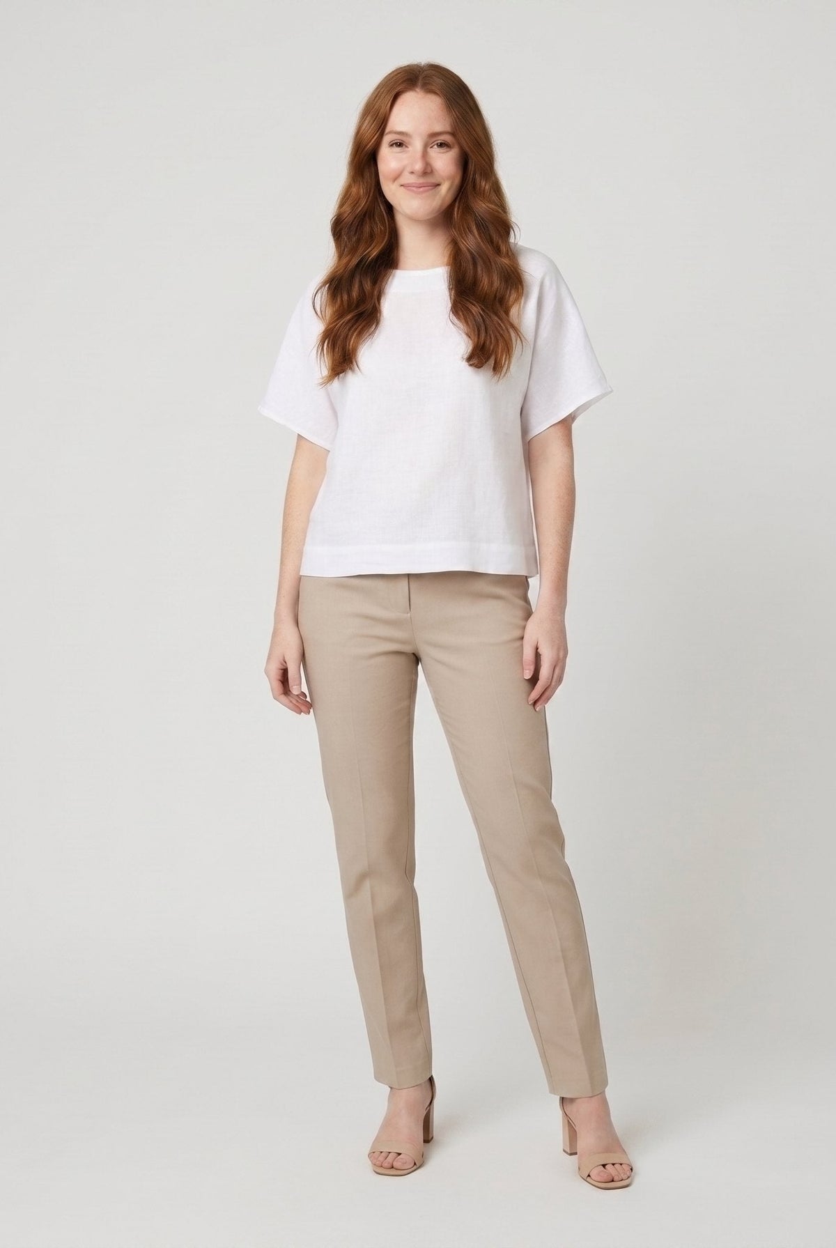 Mira Linen Top | Women's Loose Fit, Breathable Fabric 0