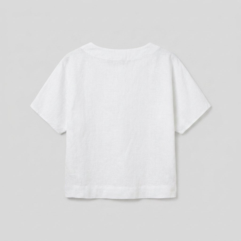Mira Linen Top | Women's Loose Fit, Breathable Fabric 3