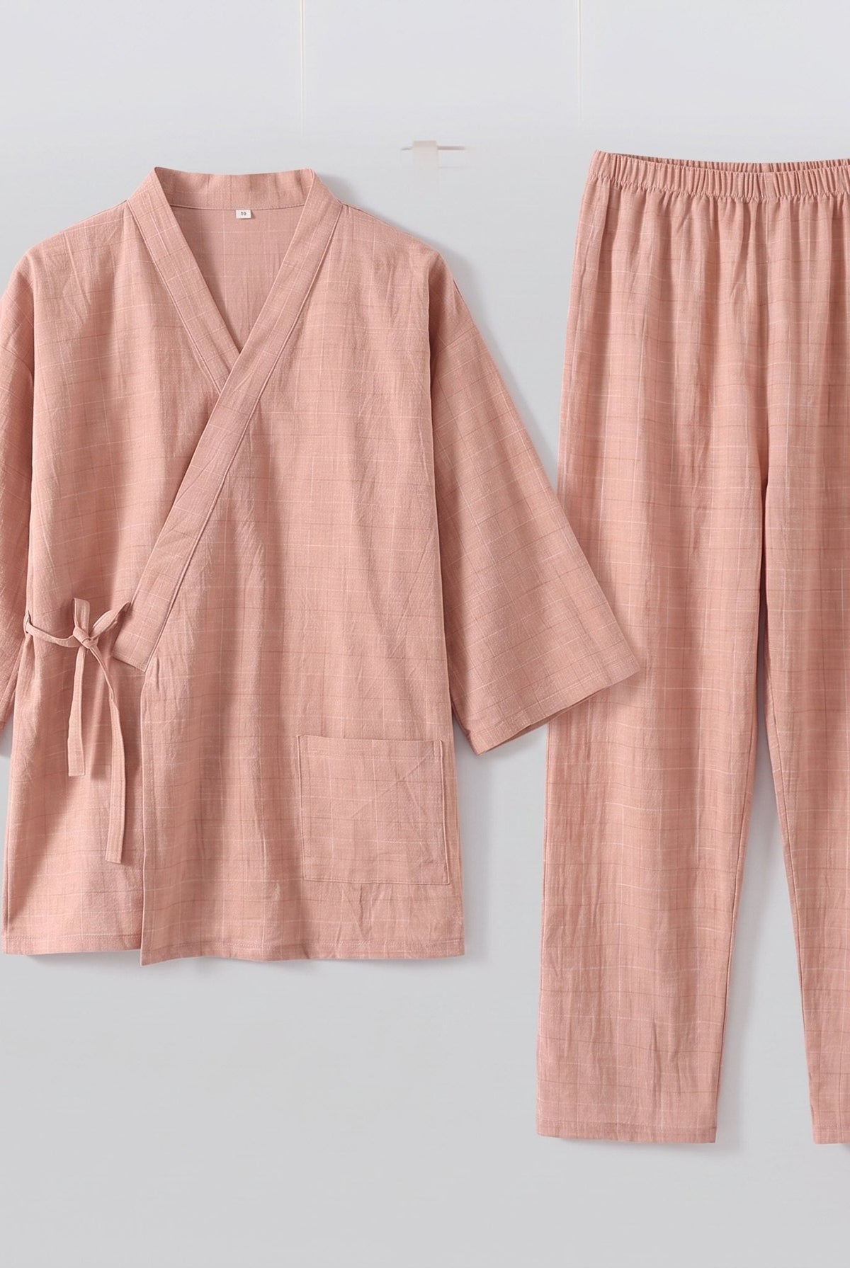 Nara Linen Wrap Set | Lightweight, Kimono-Inspired, Relaxed Fit 4