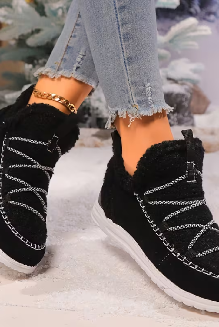 Olara Winter Boots | Extra Warm, Slip-On, Anti-Skid for Women 6