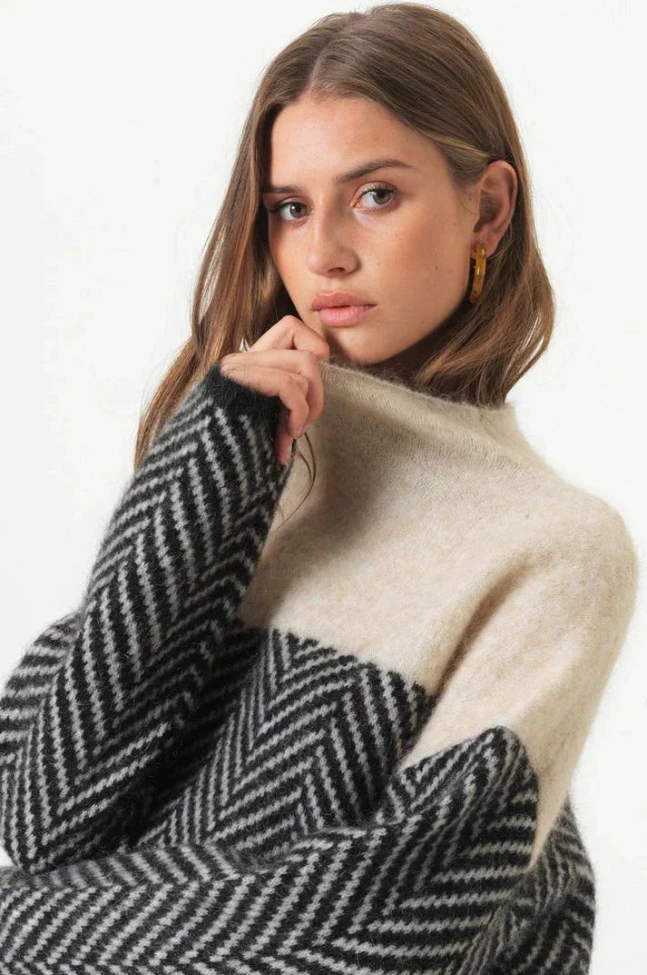 Olivia Women's Sweater | Slim-Fit, Fine Knit Turtleneck 4