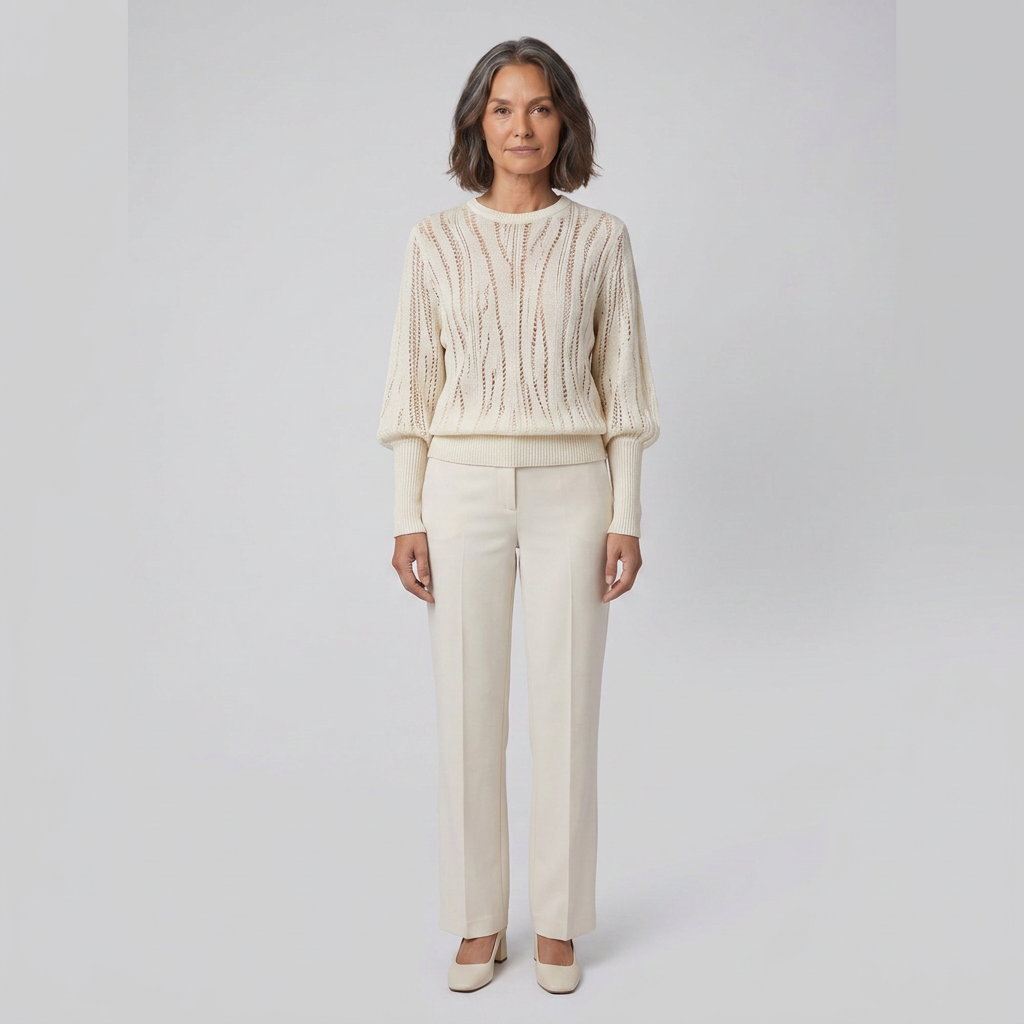 Ophelia Sweater | Ribbed Knit, Dolman Sleeve 0