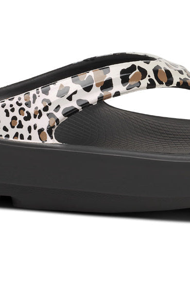 Oriana Sandal | OOfoam™ Comfort, Limited Edition Leopard Print 1