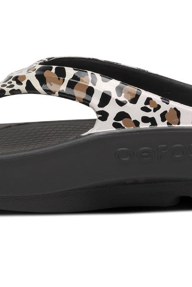 Oriana Sandal | OOfoam™ Comfort, Limited Edition Leopard Print 3