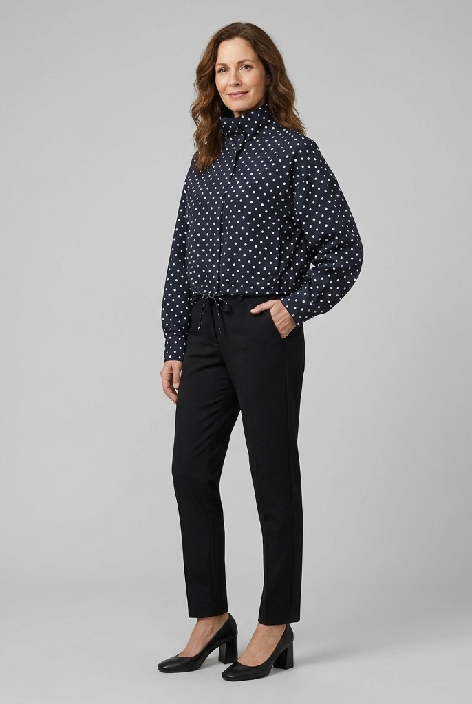 Pavia Polka Dot Jacket | Lightweight, Transitional Outerwear 2
