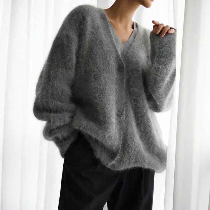 Perry Oversized Sweater for Women | Soft-Touch Knit, Neutral Tones 3