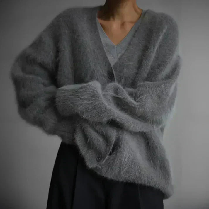 Perry Oversized Sweater for Women | Soft-Touch Knit, Neutral Tones 6