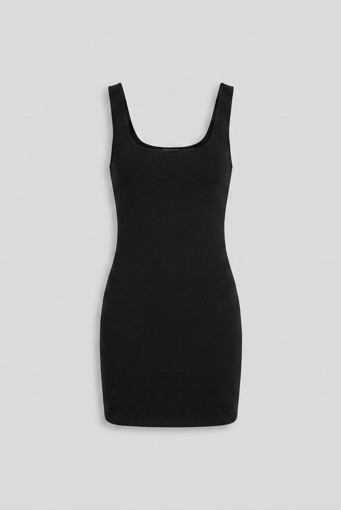 Quinn Women's Dress | Sculpting Jersey Mini with Built-In Shorts 4