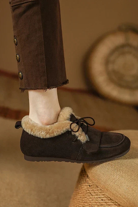 Raven Winter Boots | Lace-Up Moc Toe, Wool-Blend Lined, Suede-Touch 1