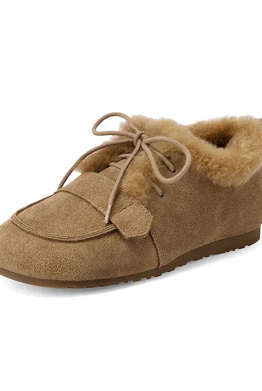 Raven Winter Boots | Lace-Up Moc Toe, Wool-Blend Lined, Suede-Touch 2