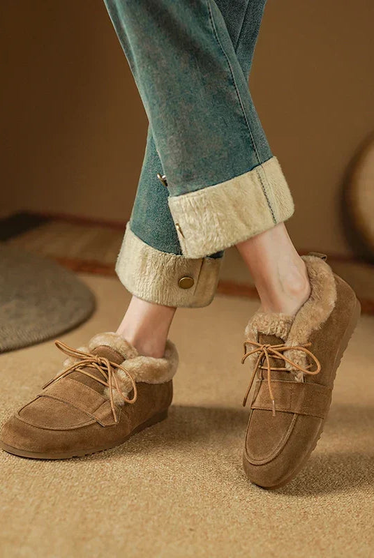 Raven Winter Boots | Lace-Up Moc Toe, Wool-Blend Lined, Suede-Touch 3
