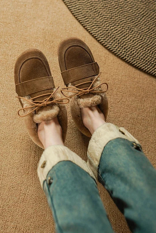 Raven Winter Boots | Lace-Up Moc Toe, Wool-Blend Lined, Suede-Touch 5