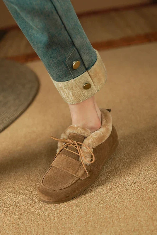 Raven Winter Boots | Lace-Up Moc Toe, Wool-Blend Lined, Suede-Touch 6