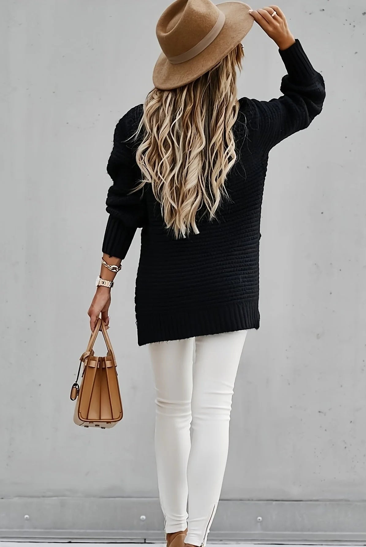 Riona Oversized Sweater | Chunky Knit, Longline Pullover in XS-3XL 8