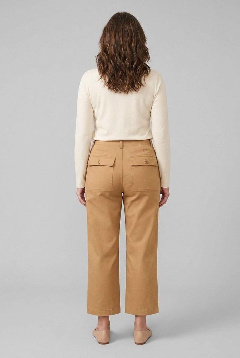 Rylan Trousers | Lightweight Twill, Fitted Silhouette 3