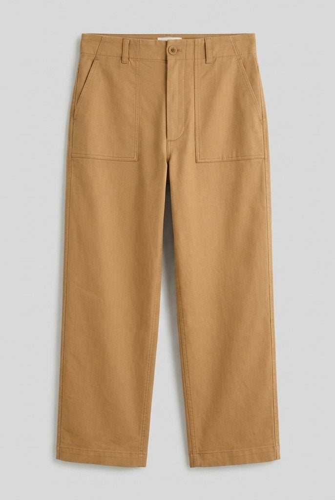 Rylan Trousers | Lightweight Twill, Fitted Silhouette 4