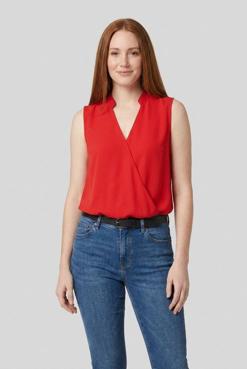 Sable V-Neck Top | Lightweight, Relaxed Fit Women's Top 3