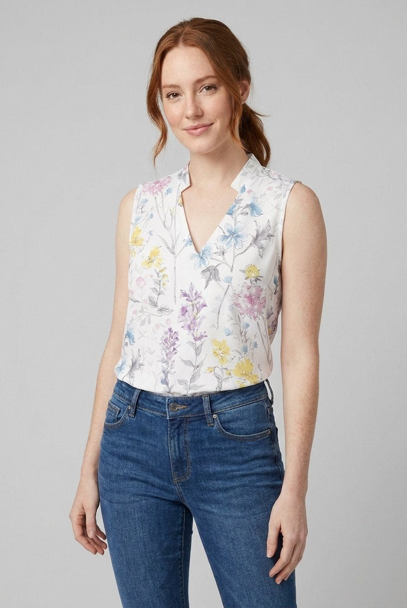 Sable V-Neck Top | Lightweight, Relaxed Fit Women's Top 5